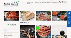 Desktop Screenshot of globalseafoods.com