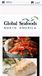 Mobile Screenshot of globalseafoods.com